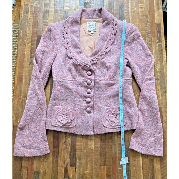 Vintage Y2K Nanette Lepore Knit Suit, Never Worn Sz. Small, Dusty Pink - Picture 12 of 12